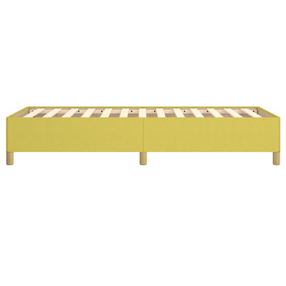 Bedframe stof groen 90x200 cm 90 x 200 cm 35 cm