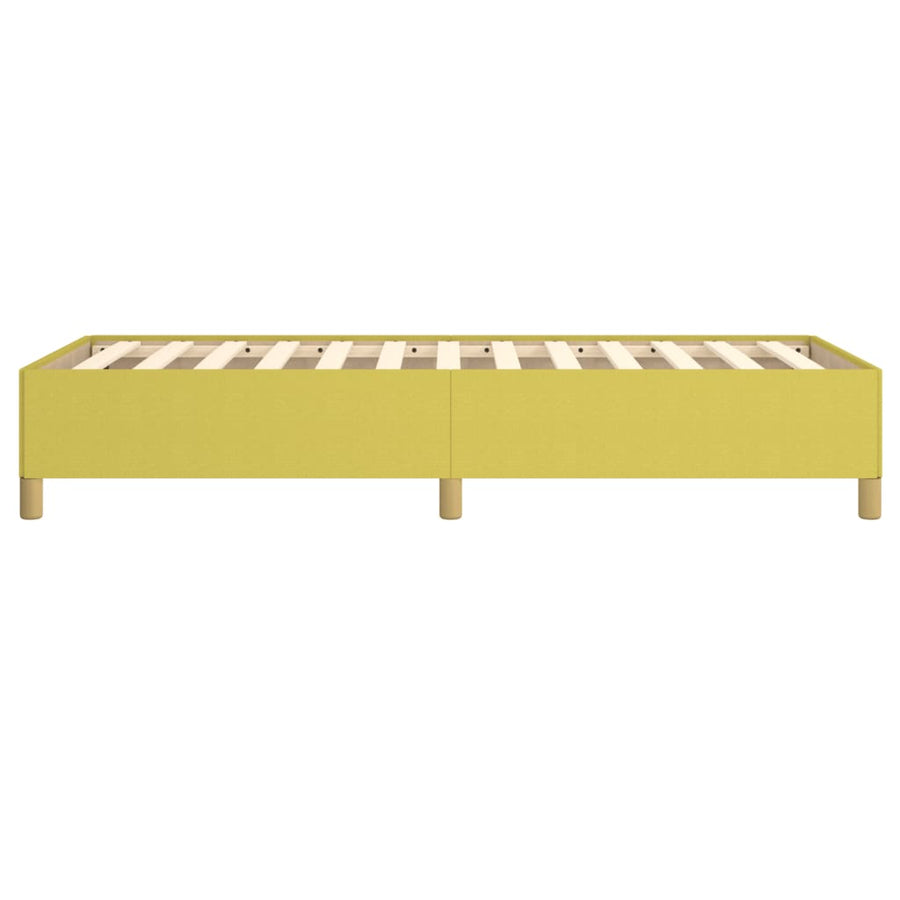 Bedframe stof groen 90x200 cm 90 x 200 cm 35 cm