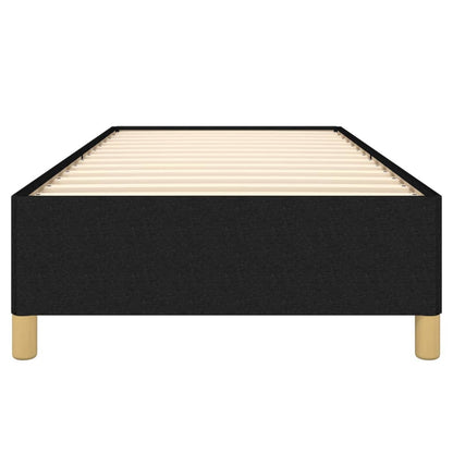 Bedframe Stof Zwart 100 x 200 cm 35 cm