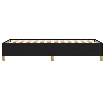 Bedframe Stof Zwart 100 x 200 cm 35 cm