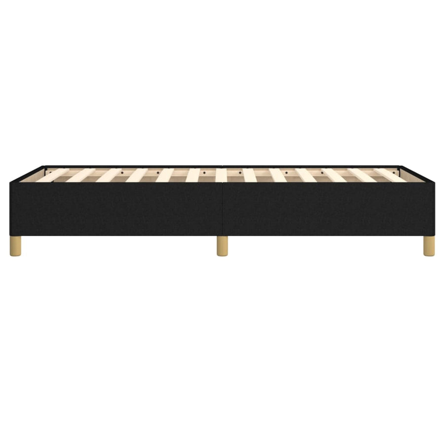 Bedframe Stof Zwart 100 x 200 cm 35 cm