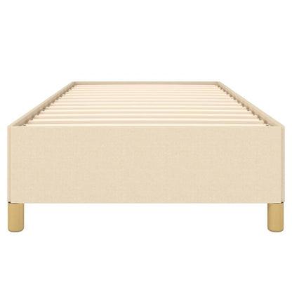 Bedframe Stof Kleurig Crème 100 x 200 cm 35 cm