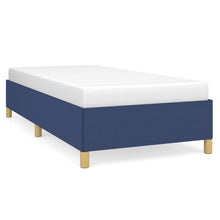 Bedframe Stof Blauw 100 x 200 cm 35 cm