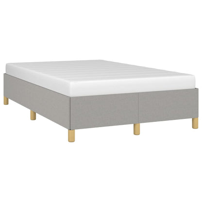 Bedframe Stof Lichtgrijs 120 x 200 cm 35 cm
