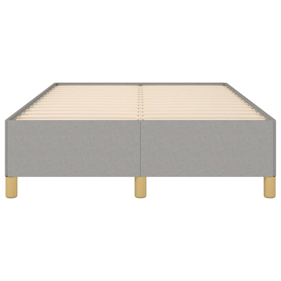 Bedframe Stof Lichtgrijs 120 x 200 cm 35 cm