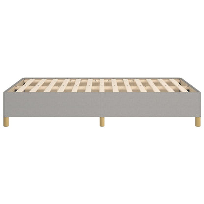 Bedframe Stof Lichtgrijs 120 x 200 cm 35 cm