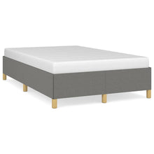 Bedframe Stof Donkergrijs 120 x 200 cm 35 cm