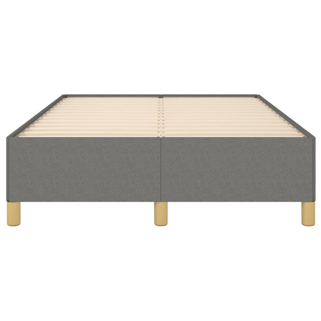 Bedframe Stof Donkergrijs 120 x 200 cm 35 cm