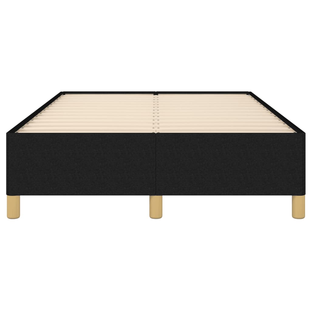 Bedframe Stof Zwart 120 x 200 cm 35 cm