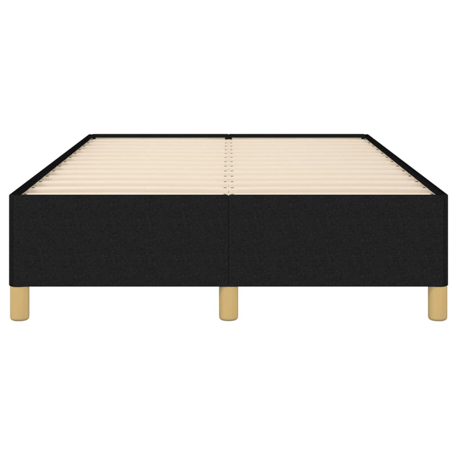 Bedframe Stof Zwart 120 x 200 cm 35 cm