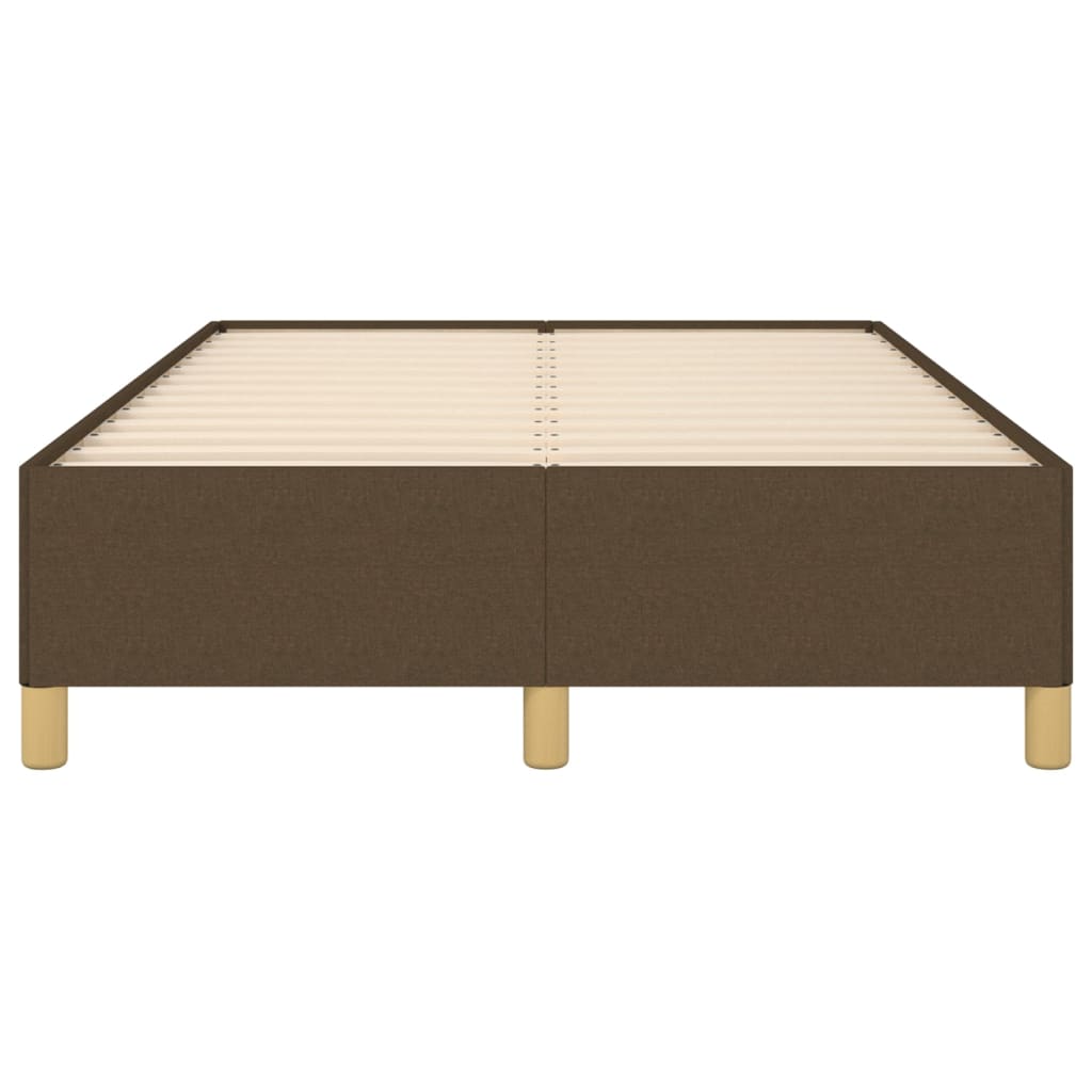 Bedframe stof donkerbruin 120x200 cm 120 x 200 cm 35 cm