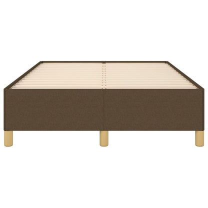 Bedframe stof donkerbruin 120x200 cm 120 x 200 cm 35 cm