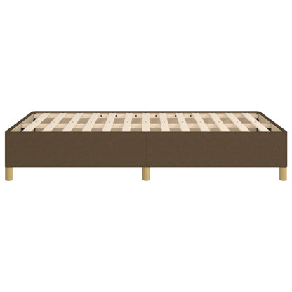 Bedframe stof donkerbruin 120x200 cm 120 x 200 cm 35 cm