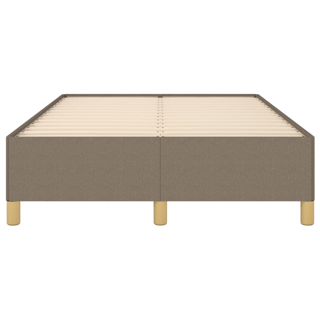 Bedframe stof taupe 120x200 cm 120 x 200 cm 35 cm