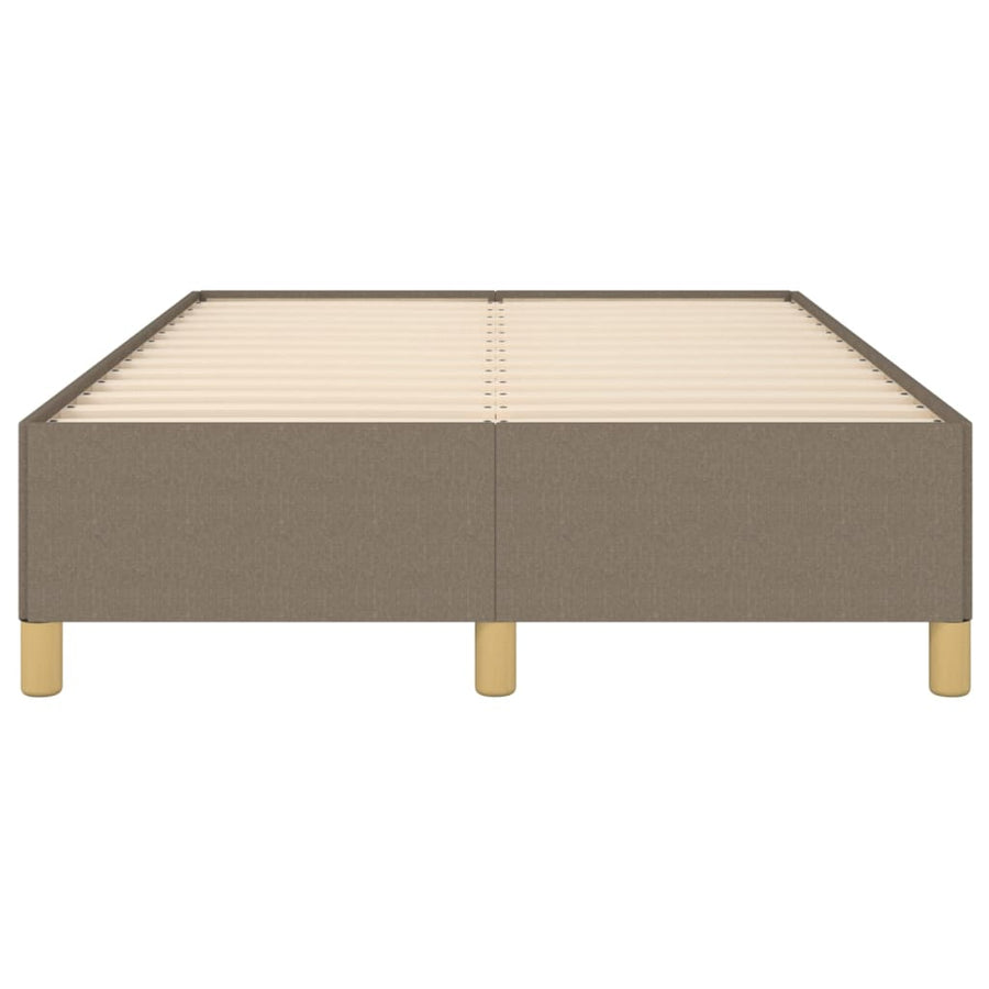 Bedframe stof taupe 120x200 cm 120 x 200 cm 35 cm