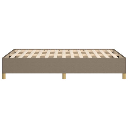 Bedframe stof taupe 120x200 cm 120 x 200 cm 35 cm