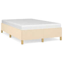 Bedframe Stof Kleurig Crème 120 x 200 cm 35 cm