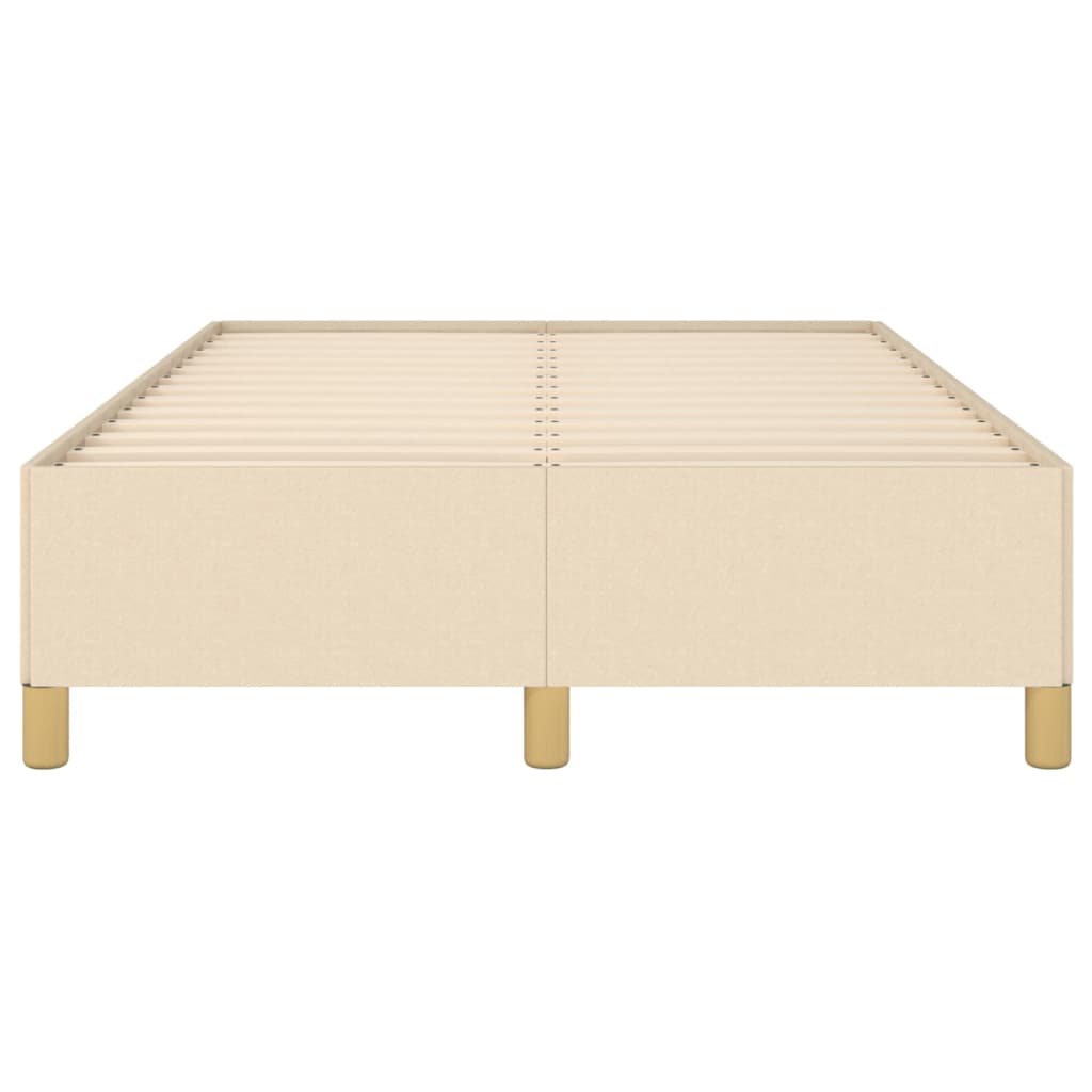 Bedframe Stof Kleurig Crème 120 x 200 cm 35 cm