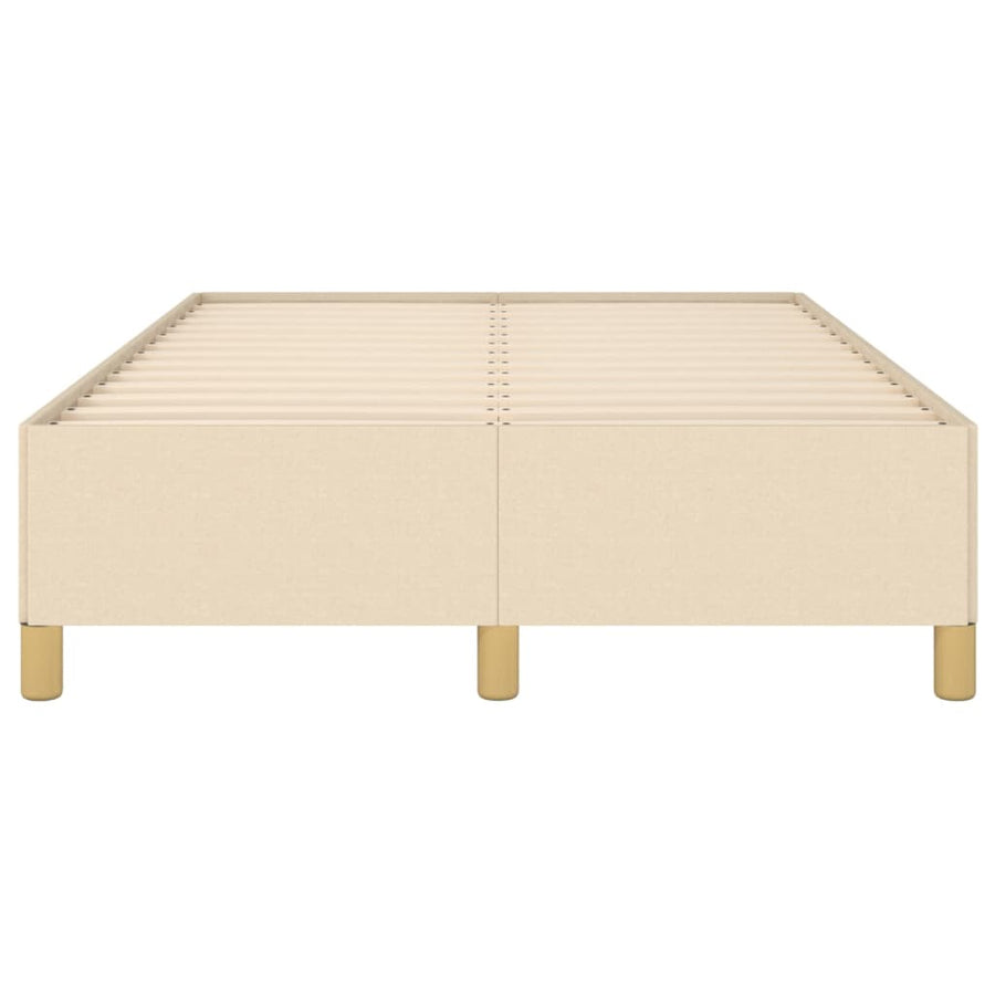 Bedframe Stof Kleurig Crème 120 x 200 cm 35 cm