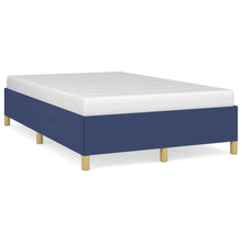 Bedframe Stof Blauw 120 x 200 cm 35 cm