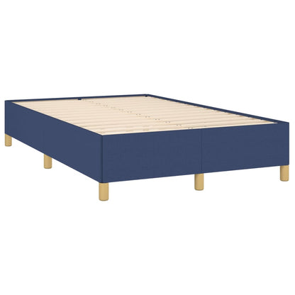 Bedframe Stof Blauw 120 x 200 cm 35 cm