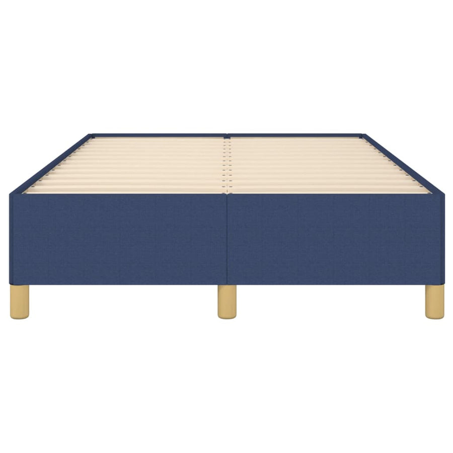 Bedframe Stof Blauw 120 x 200 cm 35 cm