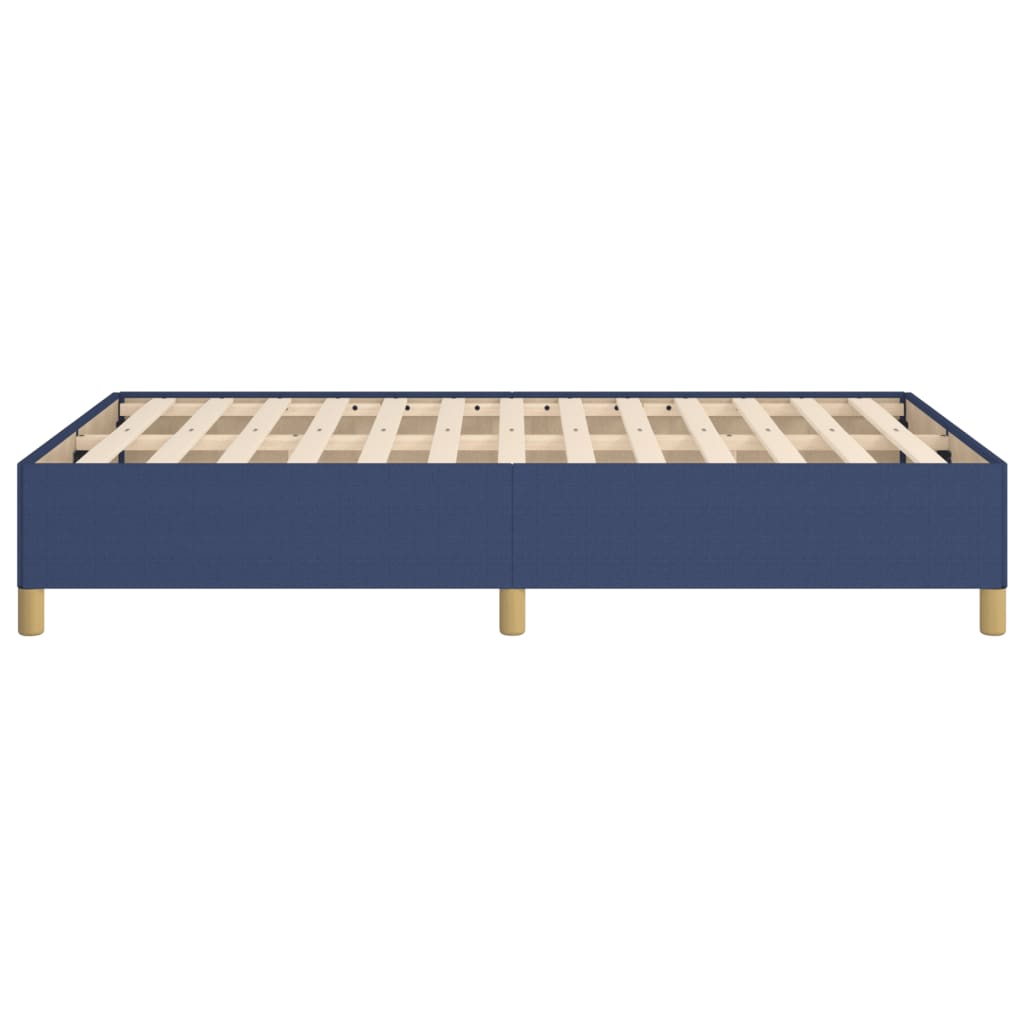 Bedframe Stof Blauw 120 x 200 cm 35 cm
