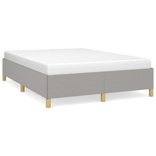 Bedframe Stof Lichtgrijs 140 x 190 cm 35 cm