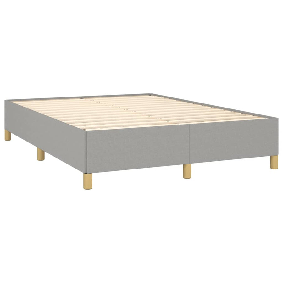 Bedframe Stof Lichtgrijs 140 x 190 cm 35 cm