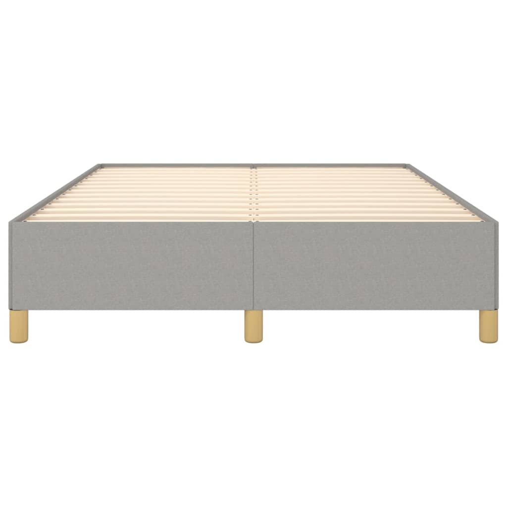 Bedframe Stof Lichtgrijs 140 x 190 cm 35 cm