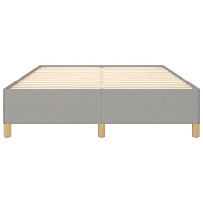 Bedframe Stof Lichtgrijs 140 x 190 cm 35 cm