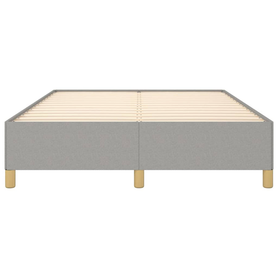 Bedframe Stof Lichtgrijs 140 x 190 cm 35 cm