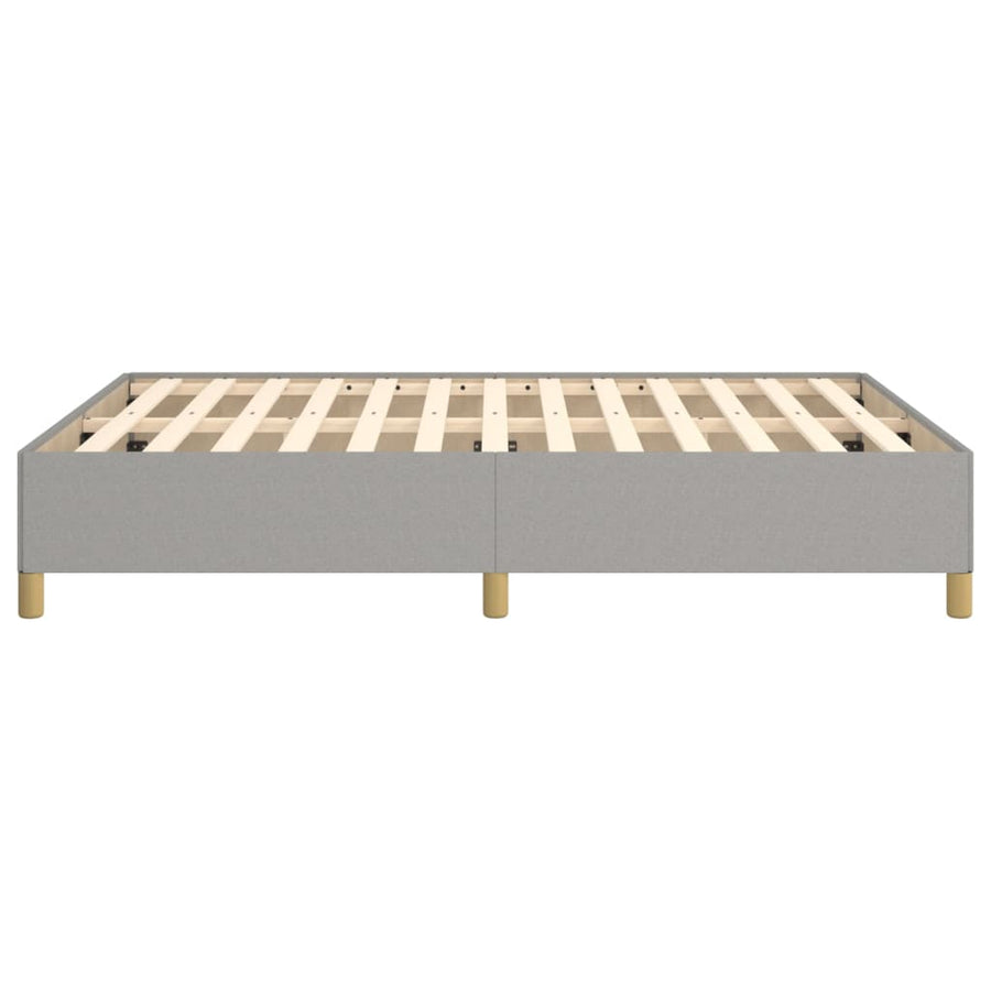Bedframe Stof Lichtgrijs 140 x 190 cm 35 cm