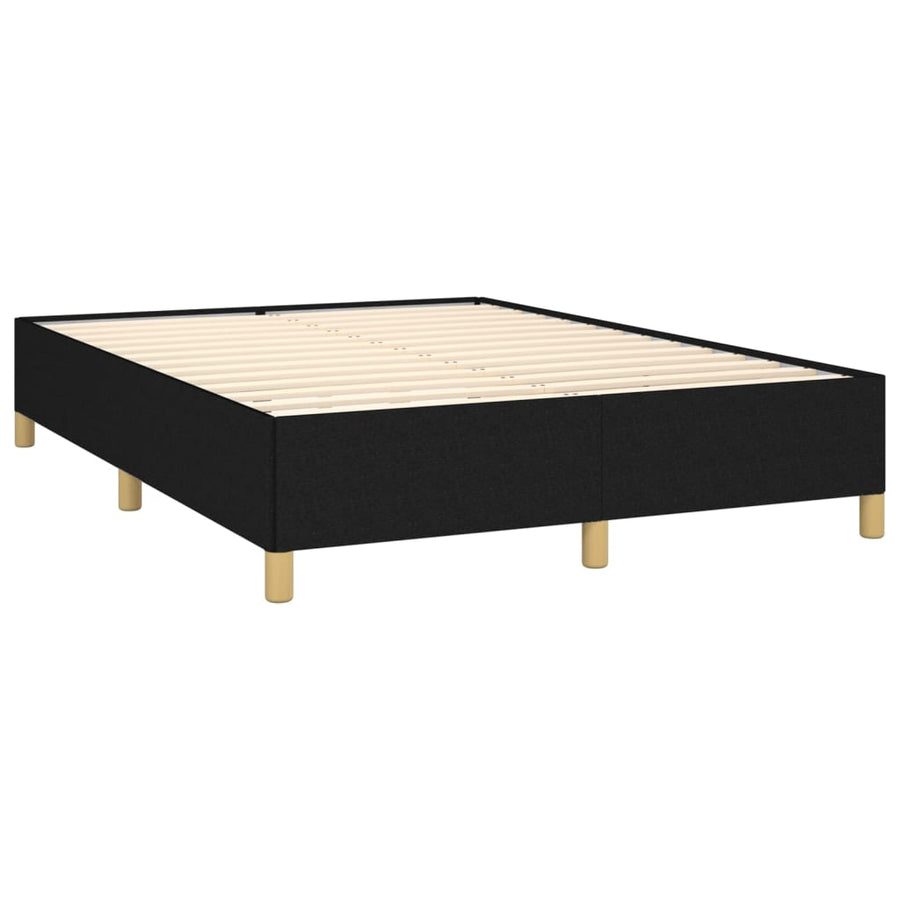 Bedframe Stof Zwart 140 x 190 cm 35 cm