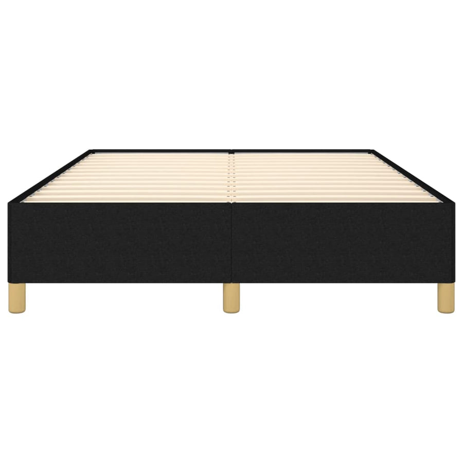 Bedframe Stof Zwart 140 x 190 cm 35 cm