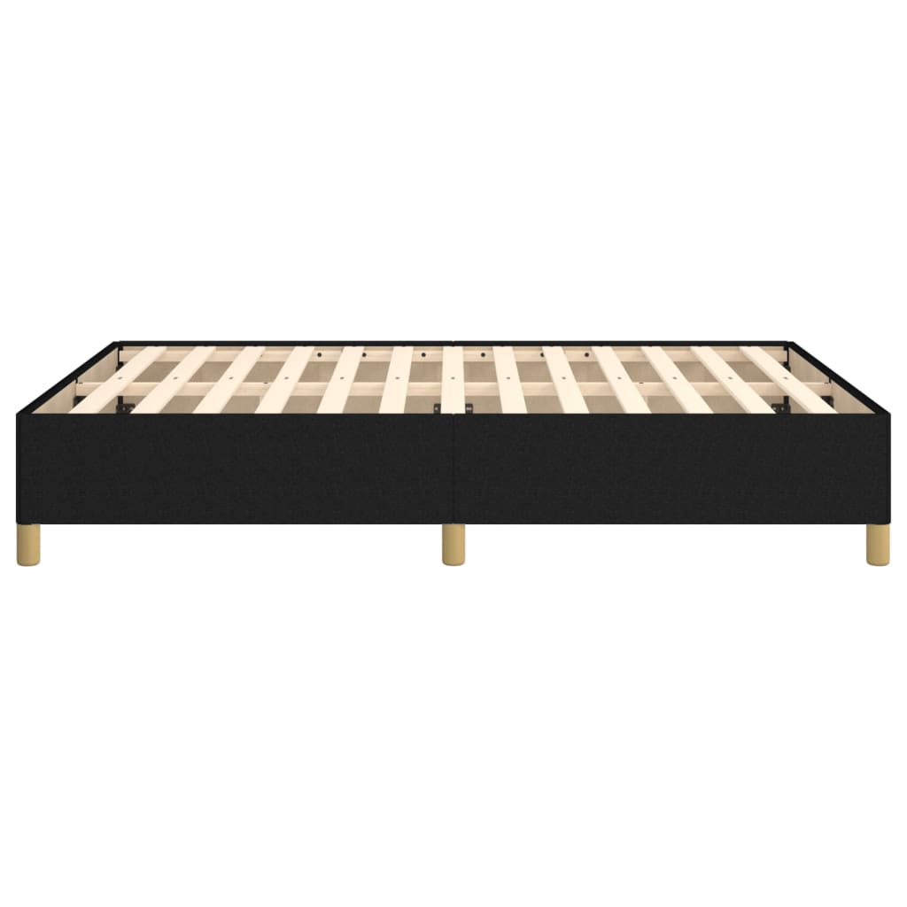Bedframe Stof Zwart 140 x 190 cm 35 cm