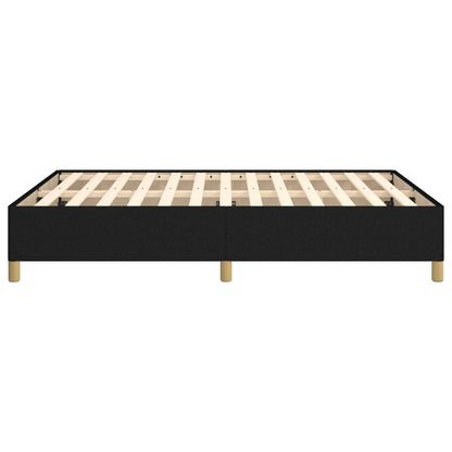 Bedframe Stof Zwart 140 x 190 cm 35 cm
