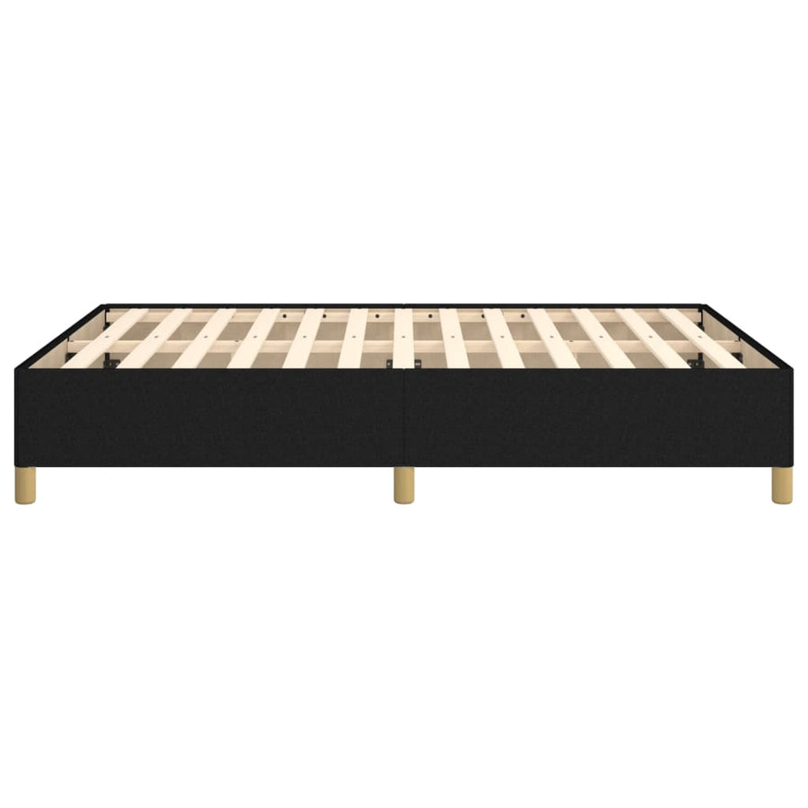 Bedframe Stof Zwart 140 x 190 cm 35 cm