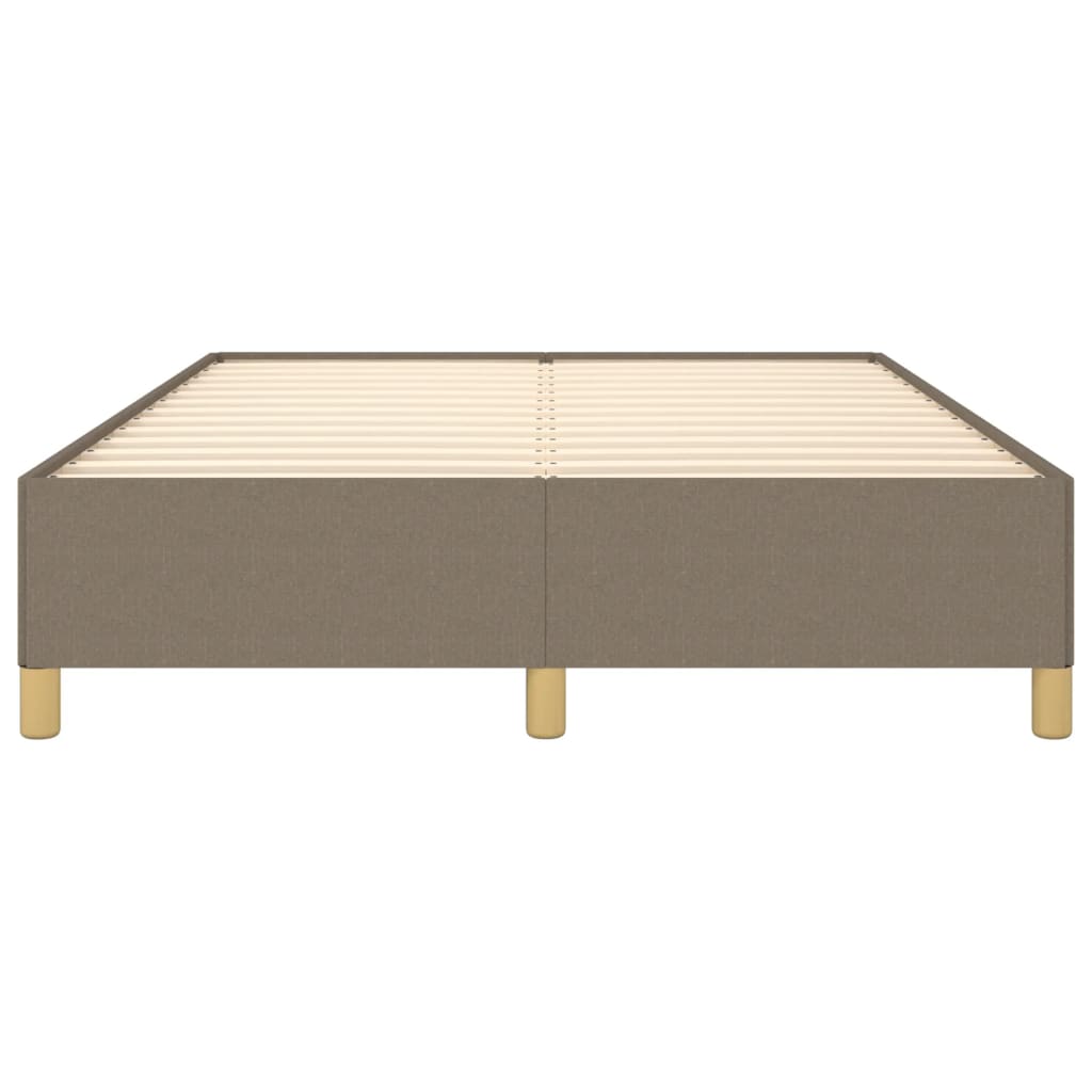 Bedframe stof taupe 140x190 cm 140 x 190 cm 35 cm