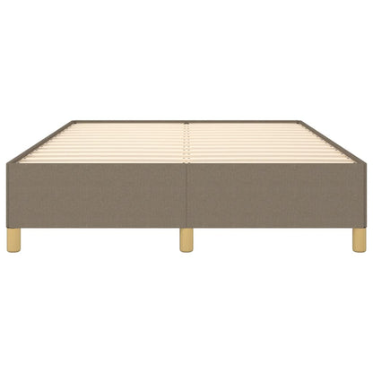 Bedframe stof taupe 140x190 cm 140 x 190 cm 35 cm