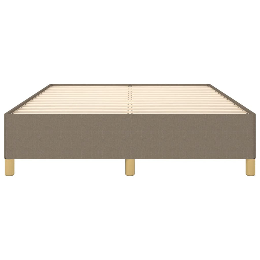Bedframe stof taupe 140x190 cm 140 x 190 cm 35 cm