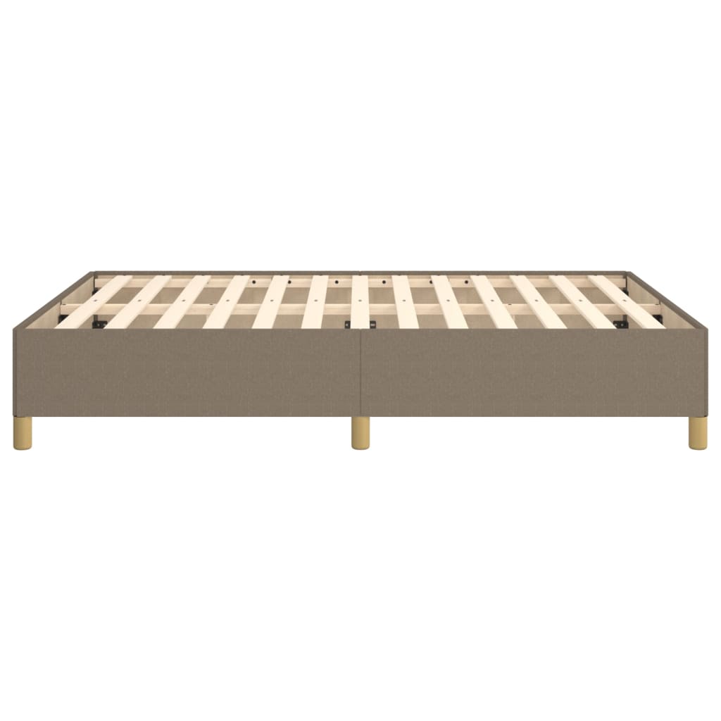 Bedframe stof taupe 140x190 cm 140 x 190 cm 35 cm