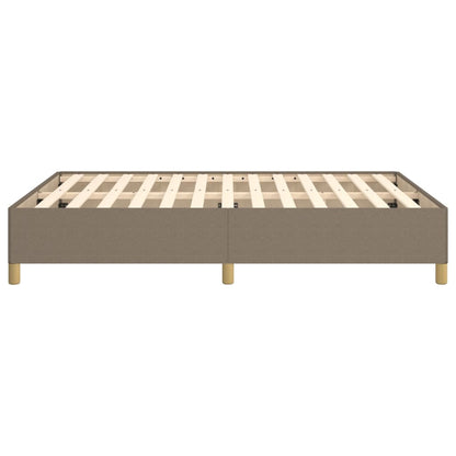 Bedframe stof taupe 140x190 cm 140 x 190 cm 35 cm