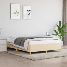 Bedframe Stof Kleurig Crème 140 x 190 cm 35 cm