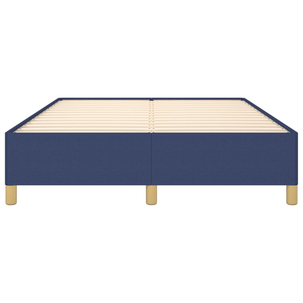 Bedframe Stof Blauw 140 x 190 cm 35 cm