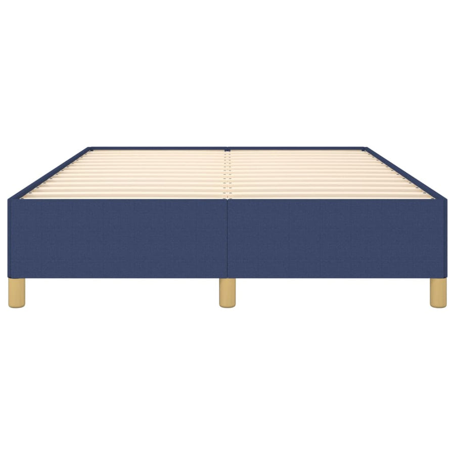 Bedframe Stof Blauw 140 x 190 cm 35 cm
