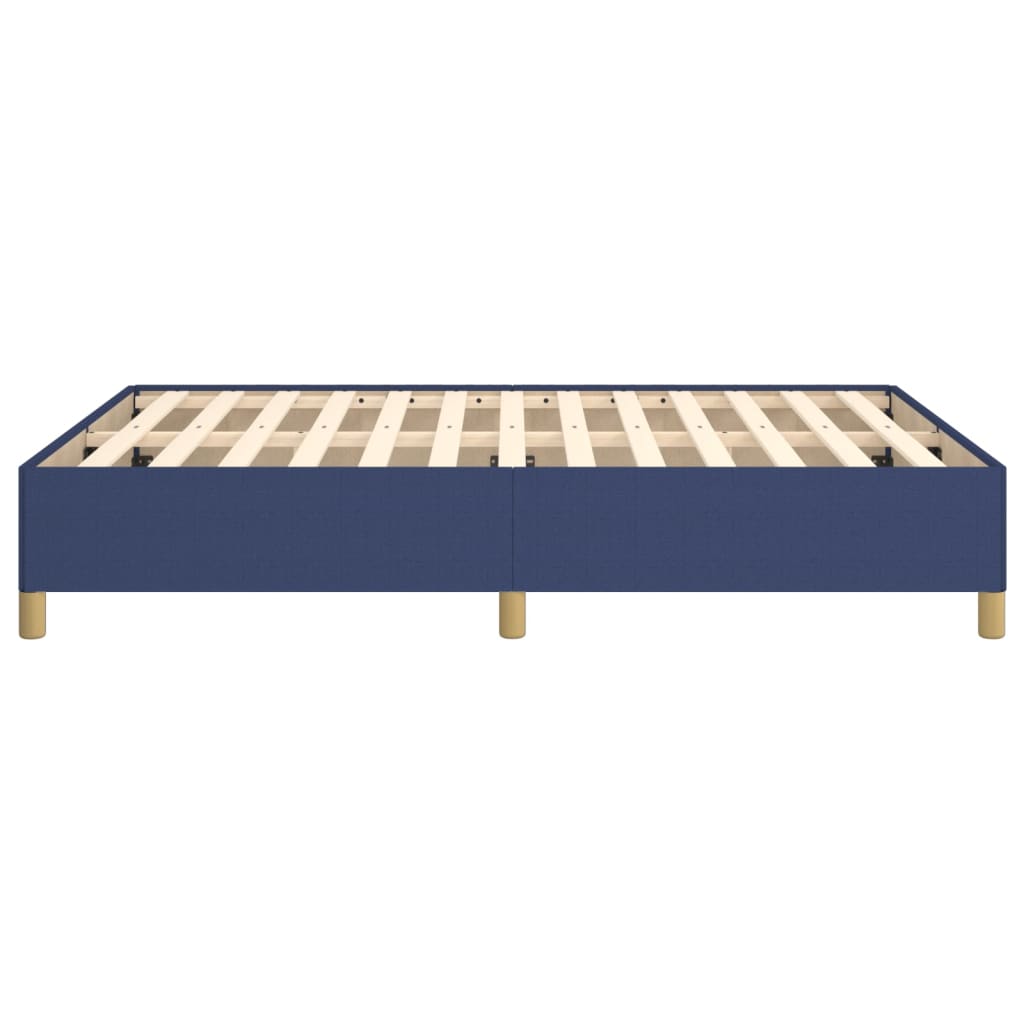 Bedframe Stof Blauw 140 x 190 cm 35 cm
