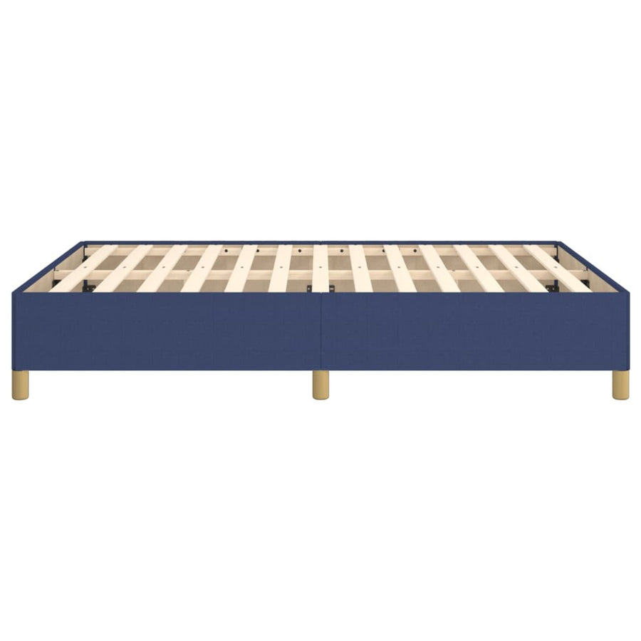 Bedframe Stof Blauw 140 x 190 cm 35 cm