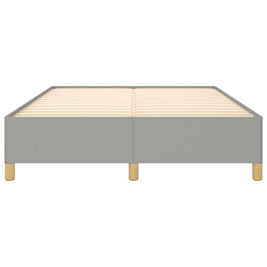 Bedframe Stof Lichtgrijs 140 x 200 cm 35 cm