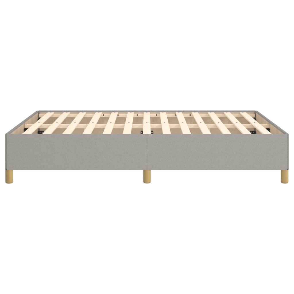 Bedframe Stof Lichtgrijs 140 x 200 cm 35 cm